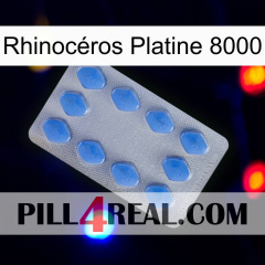 Rhinocéros Platine 8000 21